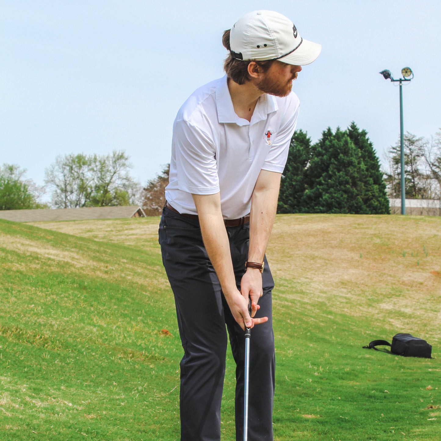 Limited Edition: Caddy #1 - White Polo